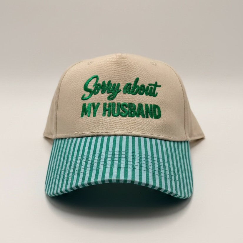 Sorry About My Husband Trucker Hat