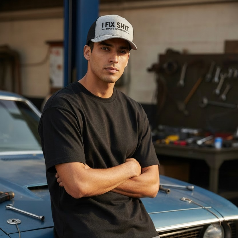I Fix Sh*t. That's What I Do Trucker Hat