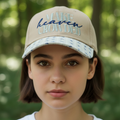 Make Heaven Crowded Embroidered Trucker Hat