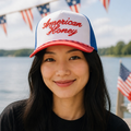 American Honey Trucker Hat – Premium 3D Puff Embroidery