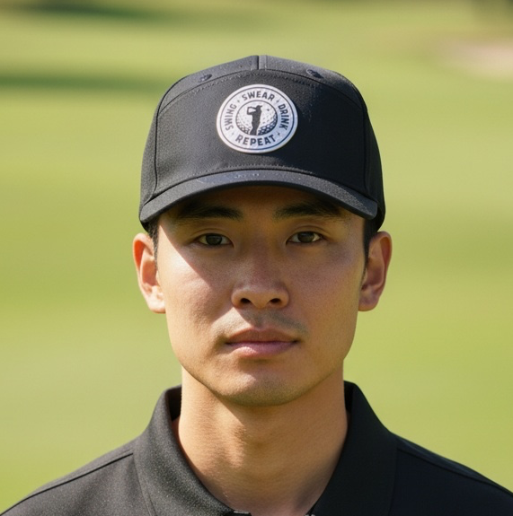 Swing, Swear, Drink, Repeat Golf Hat