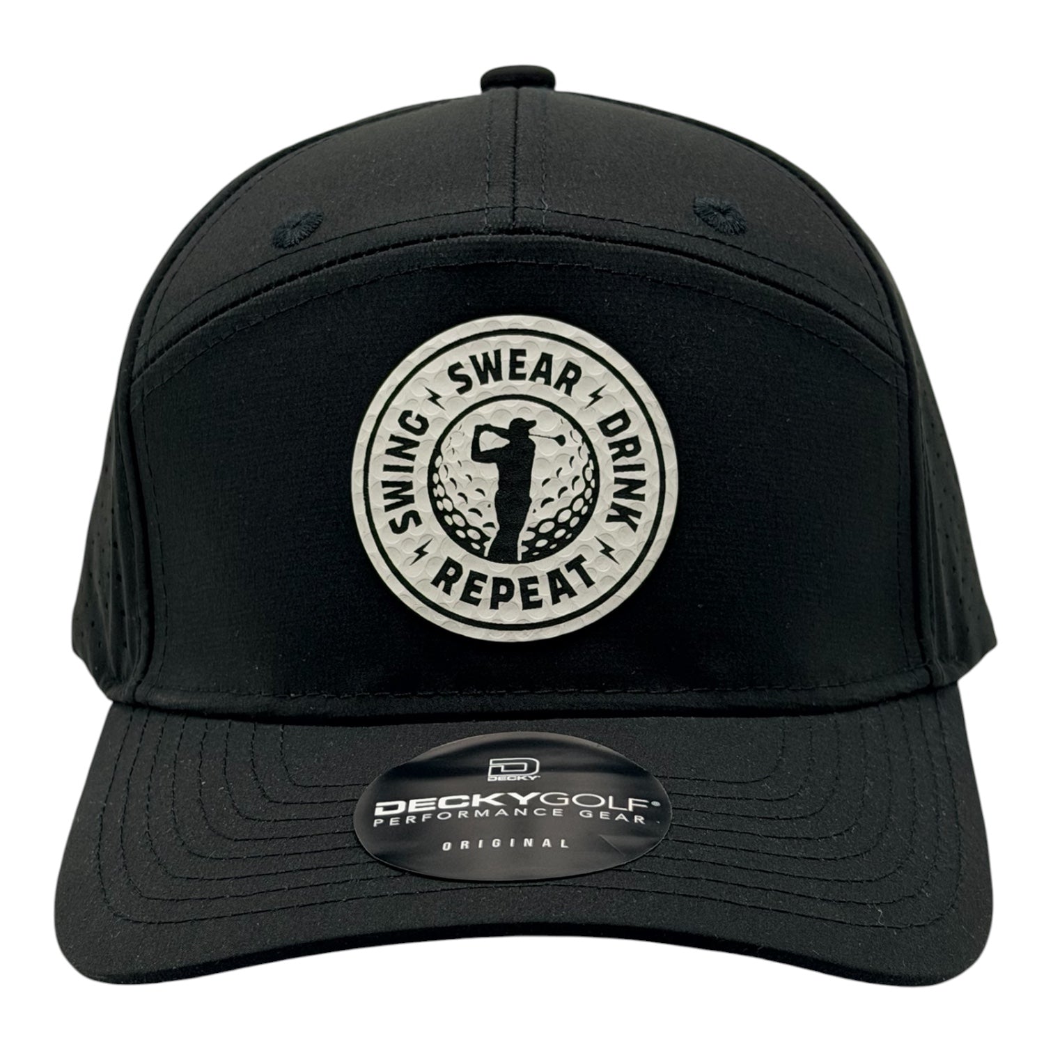 Swing, Swear, Drink, Repeat Golf Hat