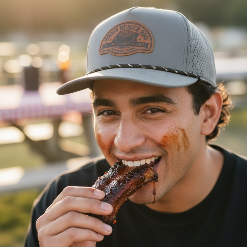 Soggy Beaver BBQ – Performance Trucker Hat