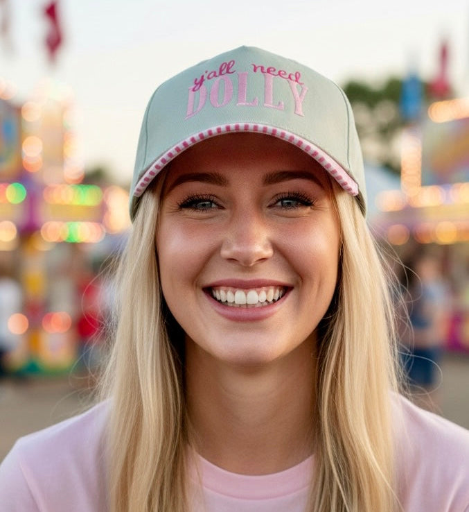 Y’all Need Dolly Embroidered Trucker Hat